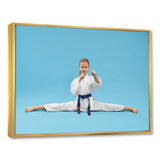 Karate Kid Photography - Martial Arts Canvas Wall Art