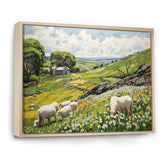 Sheep wondering Pastoral harmony - Sheep Wall Art Prints