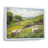 Sheep wondering Pastoral harmony - Sheep Wall Art Prints