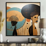 Portait Harlem Renaissance I - People Canvas Wall Art