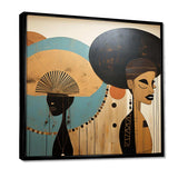 Portait Harlem Renaissance I - People Canvas Wall Art