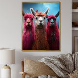 Pink Alpacas Wool Artistry - Pink Alpaca Wall Art