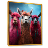 Pink Alpacas Wool Artistry - Pink Alpaca Wall Art