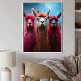 Pink Alpacas Wool Artistry - Pink Alpaca Wall Art