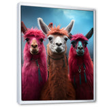 Pink Alpacas Wool Artistry - Pink Alpaca Wall Art