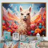 Enchanting Alpaca valley - Alpaca Home Decor Art