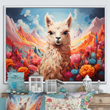 Enchanting Alpaca valley - Alpaca Home Decor Art
