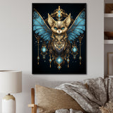 Cubist Night Sky bat - Bat Wall Art Prints
