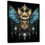 Cubist Night Sky bat - Bat Wall Art Prints