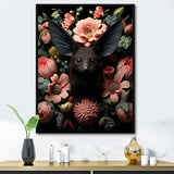 Surreal Bat Fantasy - Bat Framed Canvas Art