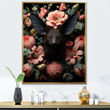 Surreal Bat Fantasy - Bat Framed Canvas Art