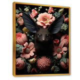 Surreal Bat Fantasy - Bat Framed Canvas Art