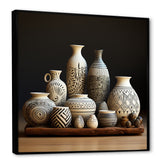 White Avant Garden boho Pottery - Animal Nursery Home Decor Art