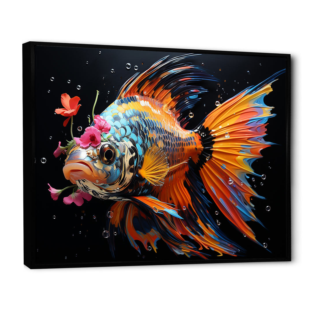 Pink butterfly fish Ocean Dance - Butterfly Fish Wall Art Prints
