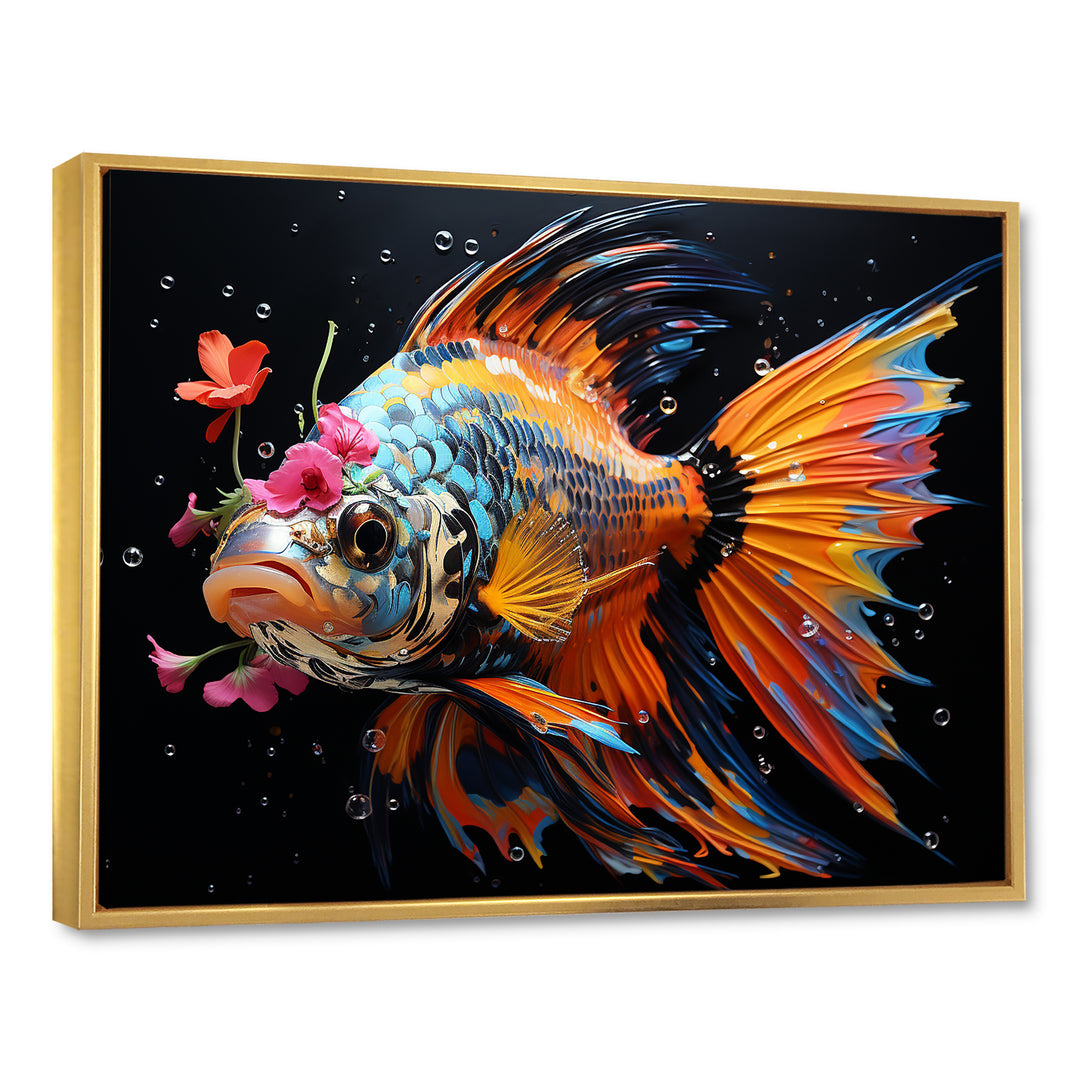 Pink butterfly fish Ocean Dance - Butterfly Fish Wall Art Prints