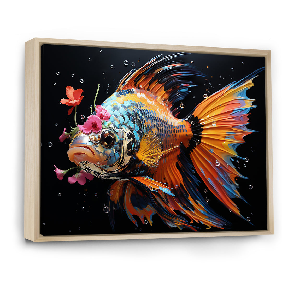 Pink butterfly fish Ocean Dance - Butterfly Fish Wall Art Prints