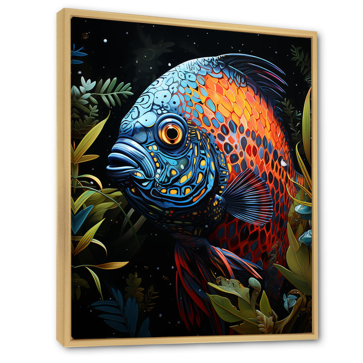 Butterfly fish in Coral elegance - Butterfly Fish Wall Art Prints