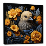 Cute chicken plumage - Chicken Living Room Wall Art