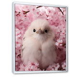 Majestic chick Portrait blooms - Chicken Bedroom Wall Art