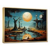 The Persistence of Dali Surreal  III - Landscapes Canvas Wall Art