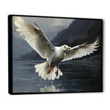 Seagulls Flight - Coastal Animal Large Canvas Wall Art