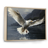 Seagulls Flight - Coastal Animal Large Canvas Wall Art
