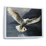 Seagulls Flight - Coastal Animal Large Canvas Wall Art
