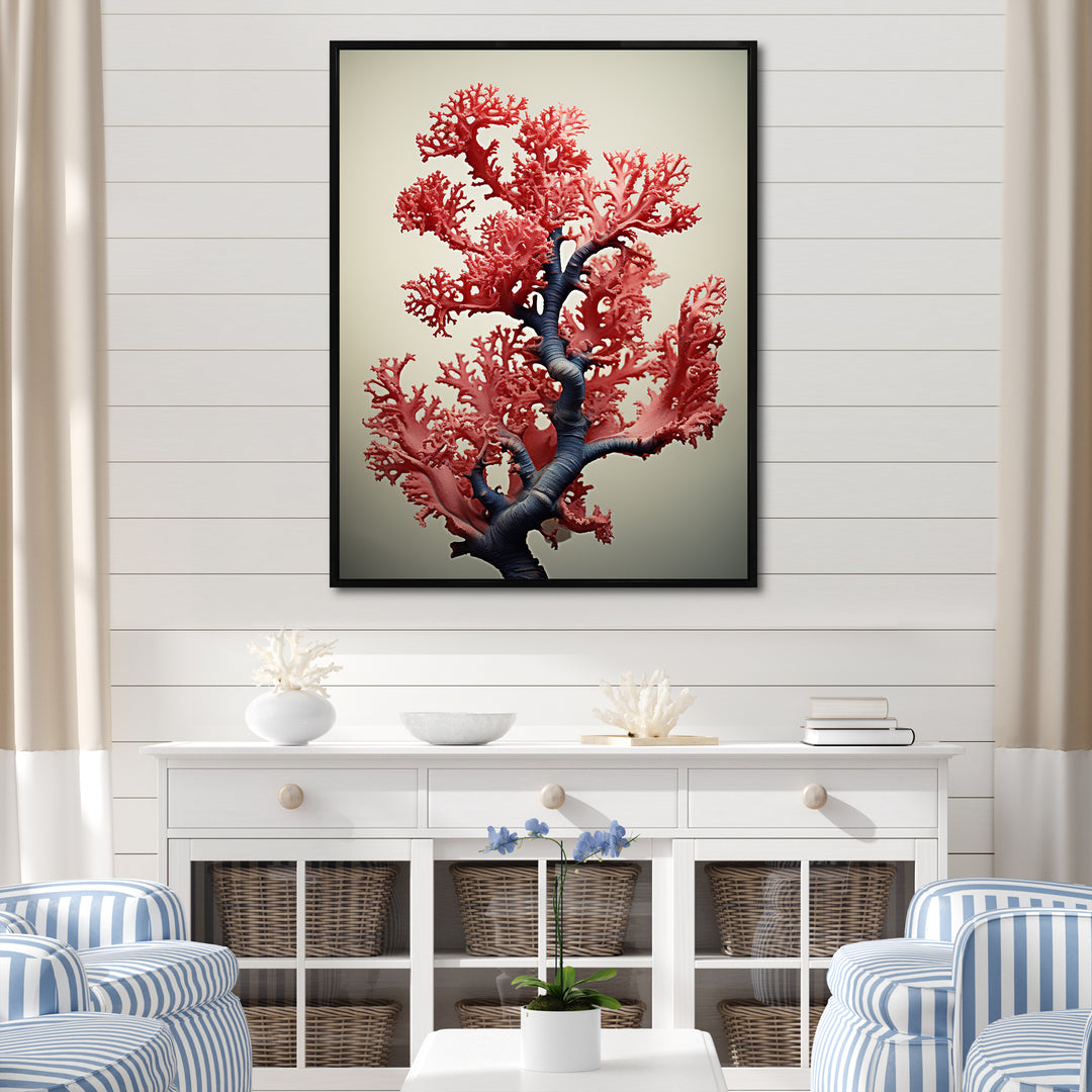 Classical Marine coral Beauty - Coral Wall Art Prints