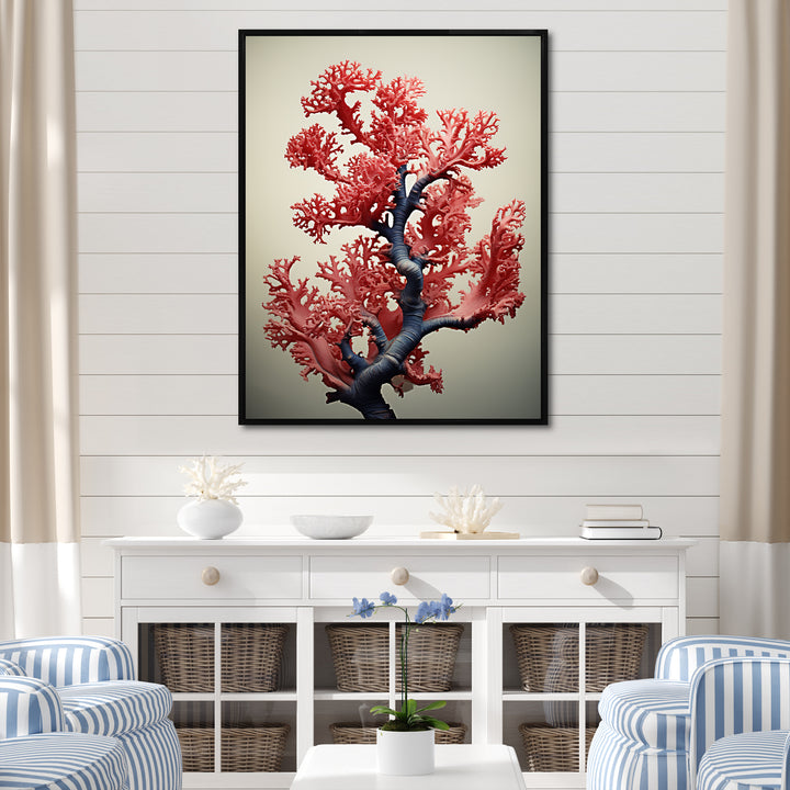 Classical Marine coral Beauty - Coral Wall Art Prints