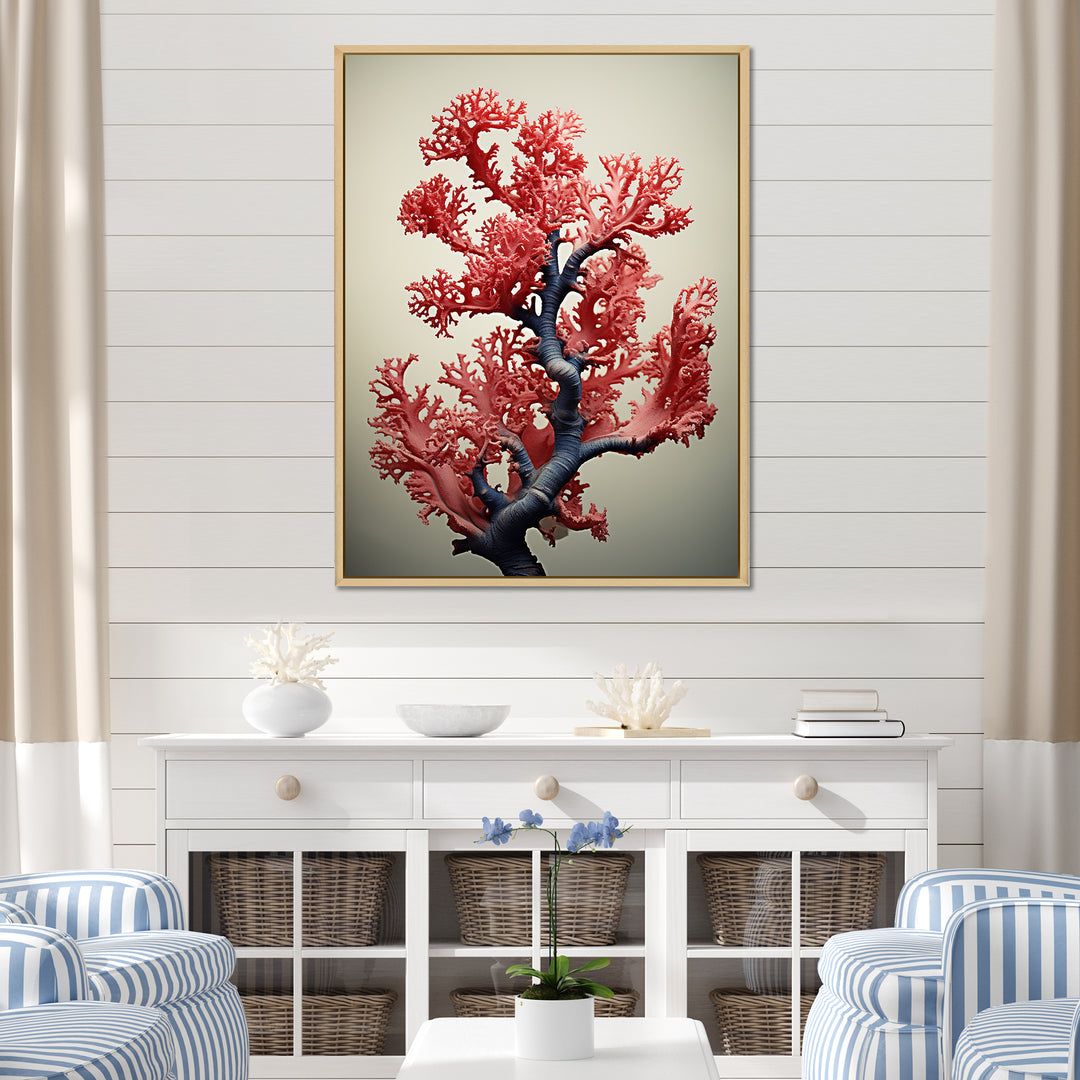 Classical Marine coral Beauty - Coral Wall Art Prints