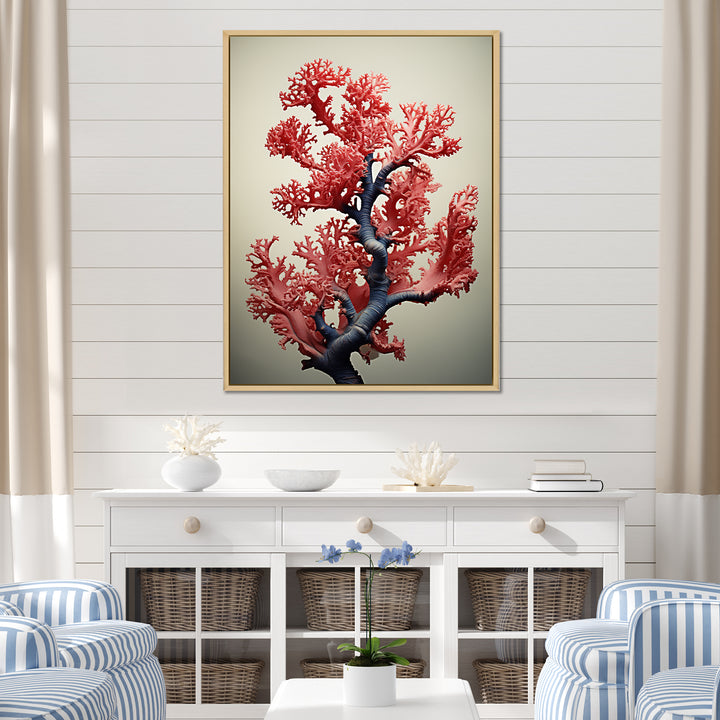 Classical Marine coral Beauty - Coral Wall Art Prints