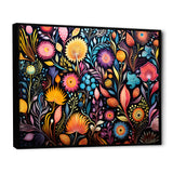 Coral Marine Treasures pattern - Coral Living Room Wall Art