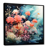 Romantic underwater Coral Paradise - Coral Wall Decor