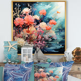 Romantic underwater Coral Paradise - Coral Wall Decor
