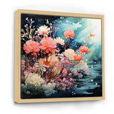 Romantic underwater Coral Paradise - Coral Wall Decor