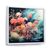 Romantic underwater Coral Paradise - Coral Wall Decor