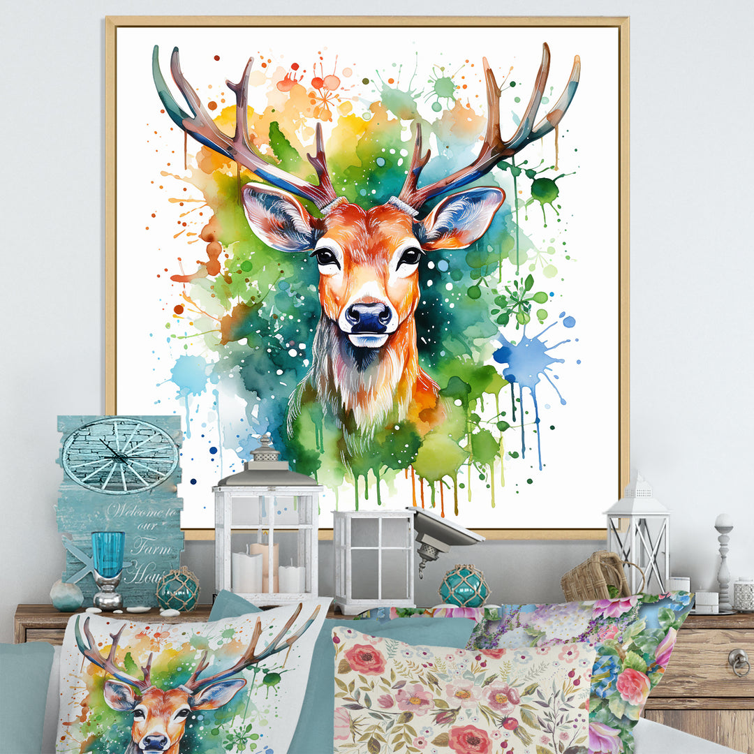 Majestic Forest Deer - Deer Home Decor Art