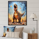 Pop Art Dino explosion - Dinosaur Wall Art Prints