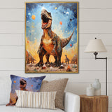 Pop Art Dino explosion - Dinosaur Wall Art Prints