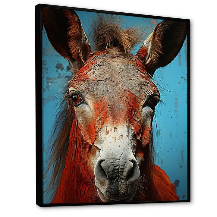 Donkey Burros Blues - Donkey Wall Decor