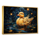 Yellow duck starry night wonders - Duck Wall Decor