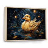 Yellow duck starry night wonders - Duck Wall Decor