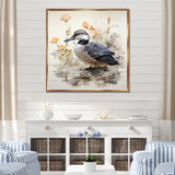 Vintage duck by the pond - Duck Wall Art Prints
