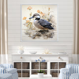 Vintage duck by the pond - Duck Wall Art Prints