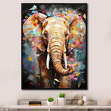 Popart Elephant Dreams - Gray Elephant Wall Art