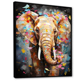 Popart Elephant Dreams - Gray Elephant Wall Art