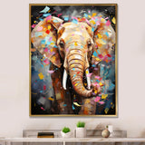 Popart Elephant Dreams - Gray Elephant Wall Art