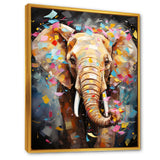 Popart Elephant Dreams - Gray Elephant Wall Art