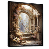 Ancient Ruins blooms II - Fashion Canvas Wall Art