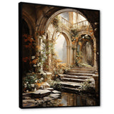 Ancient Ruins blooms III - Fashion Canvas Wall Art